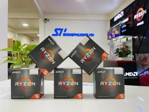 CPU AMD Ryzen 5 5600G (3.9GHz boost 4.4GHz, 6 nhân 12 luồng, 19MB Cache, 65W, Socket AM4)