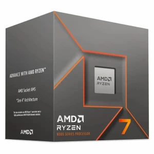 CPU AMD Ryzen 7 8700F (4.1GHz boost 5.0GHz, 8 nhân 16 luồng, 24MB Cache, 65W, Socket AM5)