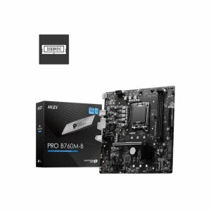 Mainboard MSI PRO B760M-B DDR4 | Lan 2.5 Gb