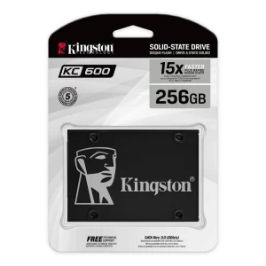 SSD Kingston KC600 256GB 2.5 inch Sata 3 SKC600/256G (Read/Write: 550/500 MB/s)