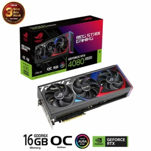 VGA Asus ROG STRIX RTX 4080 Super O16G GAMING (ROG-STRIX-RTX4080S-O16GB-GAMING)