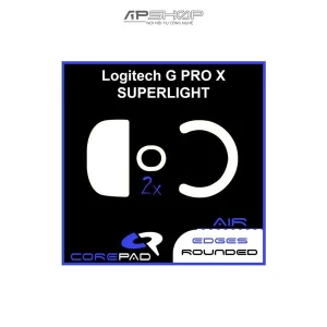 2 bộ Feet chuột PTFE Corepad Skatez AIR Logitech G PRO X SUPERLIGHT Wireless