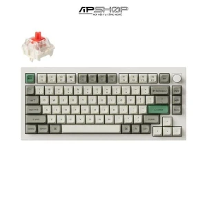 Bàn phím Keychron Q1M P Shell White RGB Knob Hotswap