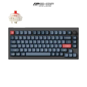 Bàn phím Keychron V1M D Carbon Black RGB Knob Hotswap
