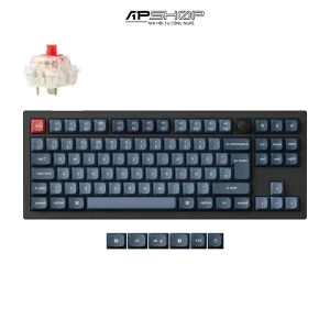 Bàn phím Keychron V3M D Carbon Black RGB Knob Hotswap