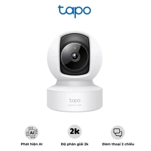 Camera AI Wi-Fi an ninh gia đình quay quét Tapo C222 2K