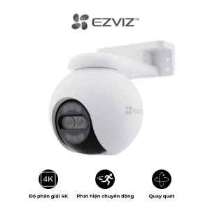 Camera Ngoài Trời Ống Kính Kép Ezviz H80x Dual 4K