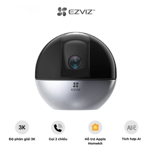 Camera nhà thông minh Ezviz E6 3K hỗ trợ Homekit