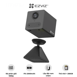 Camera wifi không dây dùng pin sạc Ezviz CB2 2MP (CS-CB2-R100-2D2WF-WH)