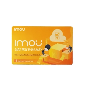 Card Đám Mây Cloud Imou (3 Tháng) Cho Camera IMOU