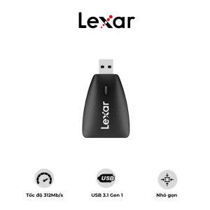 Đầu đọc thẻ nhớ LEXAR Multi-Card 2-in-1 USB 3.1 Reader