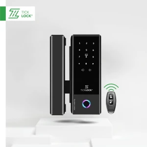 Khoá vân tay cửa kính cường lực Ticklock GL08A