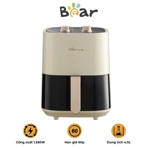 Nồi chiên không dầu Bear QZG-E12H9 dung tích 4.5L