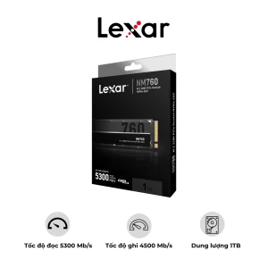 Ổ cứng SSD Lexar NM760 M.2 2280 Gen4x4 NVMe - 1TB