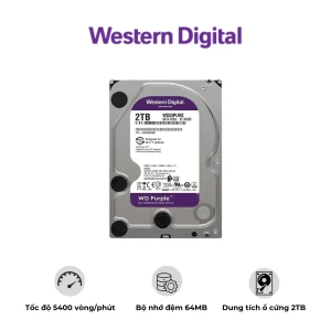 Ổ Cứng WD 2TB PURPLE WD23PURZ