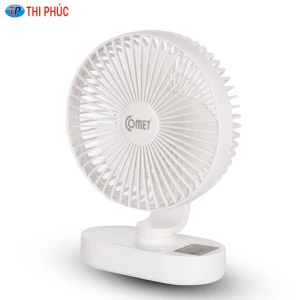 Quạt sạc mini Comet CRF1406 có đèn