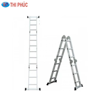 Thang nhôm gấp đa năng 4 đoạn Advindeq ADM103