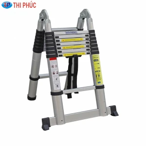 Thang nhôm rút đôi Advindeq ADT707B Cao 2,1m