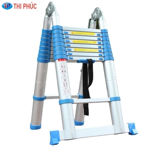 Thang nhôm rút đôi ADVINDEQ ADT709B Cao 2,8m