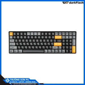 Bàn Phím Cơ Gaming DARKFLASH GD100 Brown Sugar Yellow Axis Switch (USB Wireless 2.4G Bluetooth)
