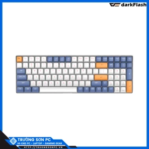 Bàn Phím Cơ Gaming DARKFLASH GD100 Starry Blue Yellow Axis Switch (USB Wireless 2.4G Bluetooth)