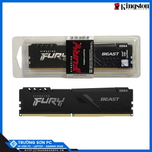Ram Desktop KINGSTON Fury Beast (KF432C16BB/8) 8GB (1x8GB) DDR4 3200Mhz