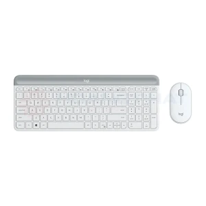 Bộ bàn phím chuột không dây Logitech MK470 Wireless (Màu trắng)