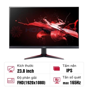 Màn hình Acer VG240Y S 23.8-inch IPS 165Hz