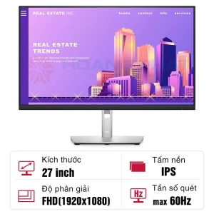 Màn hình Dell IPS P2722H 27 inch