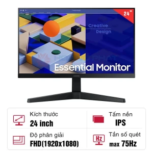Màn hình Samsung IPS LS24C310EAEXXV 24-inch 75Hz