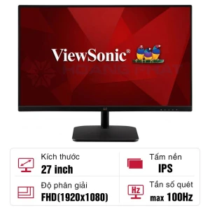 Màn hình ViewSonic IPS VA2732-H 27-inch 100Hz