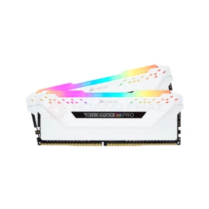 Ram Corsair Vengeance RGB PRO 16GB (2x8GB) DDR4 Bus 3200Mhz (CMW16GX4M2E3200C16W) White