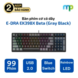 Bàn phím cơ có dây E-DRA EK398X Beta