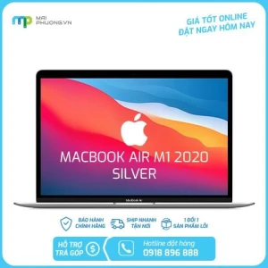 Laptop Apple Macbook Air M1 2020 13.3 inch Silver (Apple M1/8GB RAM/256GB SSD/13.3 inch IPS)