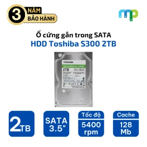 Ổ cứng HDD Toshiba S300 2TB 3.5