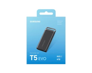 Ổ cứng di dộng SSD SamSung T5 EVO 4TB, USB 3.2 Gen 1, Đen (MU-PH4T0S/WW)