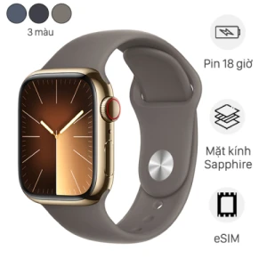 Apple Watch S9 LTE 45mm viền thép dây Sport Công ty