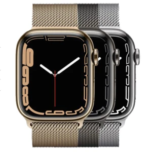 Apple Watch Series 7 45mm LTE Stainless Steel Milanese Loop Công Ty