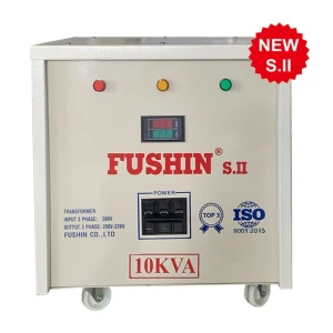 Biến áp tự ngẫu 3 Pha 380V ra 220V 10KVA (Dây Nhôm)