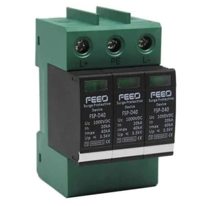 CB chống sét DC FEEO FSP-D40-1000 1000VDC 40kA 3P