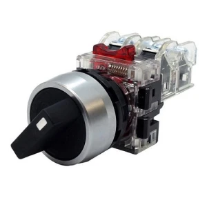 Công tắc xoay 2 vị trí Hanyoung MRS-R2A1, 22mm (tự giữ)