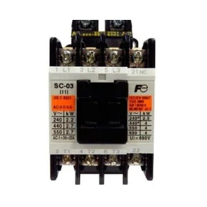 Contactor Fuji SC-03 220V 9A 4kW NO, NC