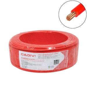 Dây cáp điện 1 lõi Cadivi CV-4 mm2 (Đỏ)