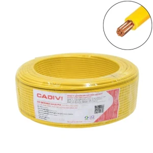 Dây cáp điện 1 lõi Cadivi CV-4 mm2 (Vàng)