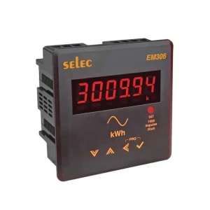 Đồng hồ đo điện Selec EM306 96x96mm