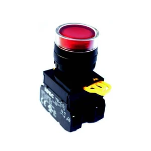 Nút nhấn nhả IDEC YW1L-MF2E10Q4R 1NO 22mm 24V (Đỏ)
