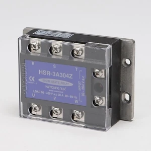 Rơ le bán dẫn Hanyoung HSR-3A30HZN 30A 3 Pha