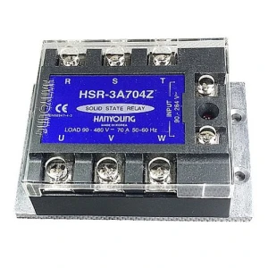 Rơ le bán dẫn Hanyoung HSR-3A70HZN 70A 3 Pha