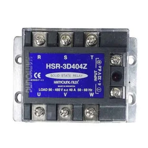 Rơ le bán dẫn Hanyoung HSR-3D40HZN 40A 3 Pha