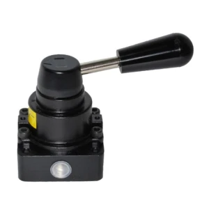 Van tác động tay Parker HV-4200-8 4 cổng và 3 vị trí, Ren 1/4